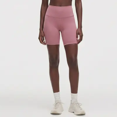 Women's High Waist Five-Point Yoga Shorts, Butt-Lifting, for Running and Fitness - 7