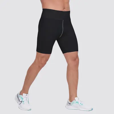 Men's Compression Shorts, Navy Blue, Quick-Dry, High Stretch - 13