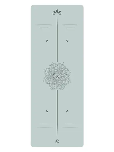 Ultra-Thin 1mm Suede Rubber Yoga Mat, Foldable, Non-Slip, Sweat-Absorbent - 5