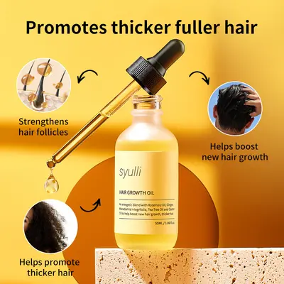Anti-Haarausfall-Rosmarin-Kopfhautmassageöl, Hair Growth Oil