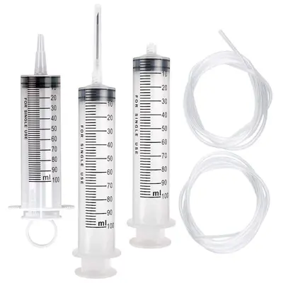 Plastik Veteriner Şırınga, İğnesiz, 1ml-20ml Tek Kullanımlık