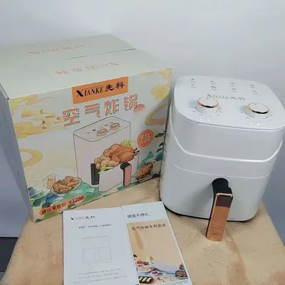 Xiaoke Hava Fritöz Ev Tipi Büyük Kapasiteli Elektrikli Fritöz Çok Fonksiyonlu Akıllı Yağsız Patates Kızartma Makinesi Hediye Hava Fritöz - 3