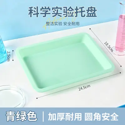 Colored PP Plastic Science Experiment and Painting Tray for Kindergarten - 10