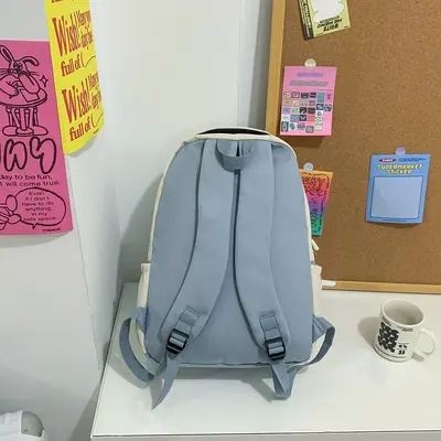 Large-Capacity School Backpack for Students, Japanese Korean Style - 4