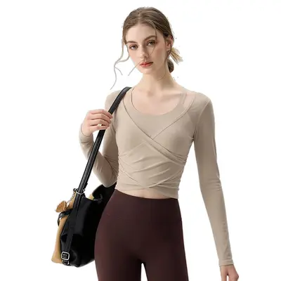 Women's Yoga and Pilates Set with Mesh Cover-Up, 2026 - 5