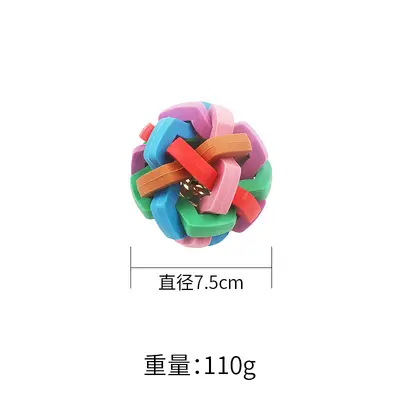 Light-Up Bell Chew-Resistant Ball Toy for Large Dogs - 11