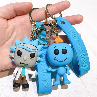 Rick and Morty Anime Anahtarlık, Çılgın Bilim İnsanı Rick Figürlü