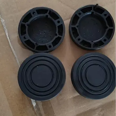 Washing machine base riser foot pad non-slip impact-resistant pad refrigerator base pad elevated waterproof stand stacking shelf cross-border - 11