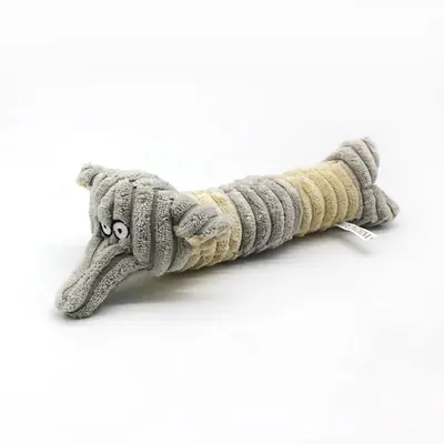 Dog Teething Toy, Bite-Resistant Plush Chew Toy for Dogs - 9