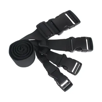 Snap Buckle Elastic Tie-Down Strap, Adjustable Luggage and Cargo Lashing Strap, Customizab - 6