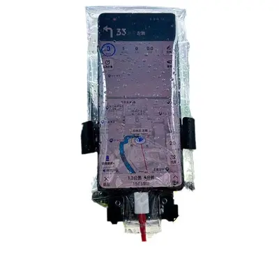 Paket servisi olan restoran cep telefonu yağmur geçirmez çantası, biniciye özel su geçirmez cep telefonu kılıfı, yeni dokunmatik ekran klip tutucusu, uzun su geçirmez çanta, şarj edilebilir - 6