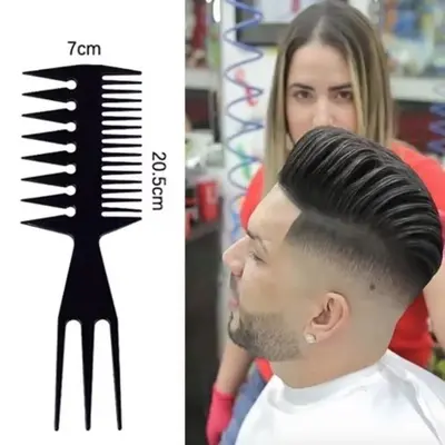 Carbon Fiber Sectioning Pointed-Tail Hair Comb, Anti-Static - 9