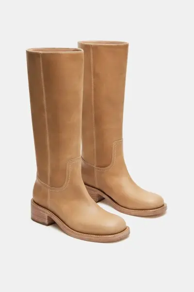 Super High Heel Women's Long Boots, Retro, Plus Size, Model 4046 - 11