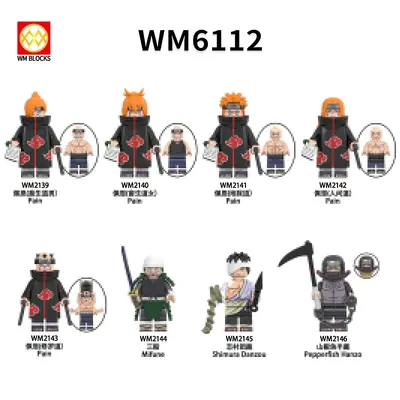 WM6112 Anime-Serie Lern-Bausteine mit Minifiguren - 1