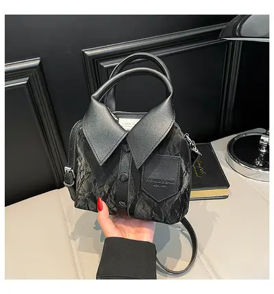 Women's Small Korean-Style Single-Shoulder Crossbody Bag - 7