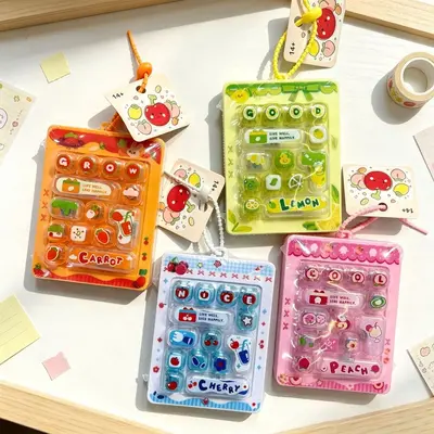 26-Key Keyboard Squeeze Toy, Stress-Relief Keychain - 8