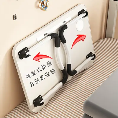 Foldable Bed Laptop Desk for Dormitory Bunk and Children's Study - 3