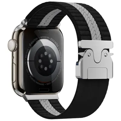 Parachute Buckle Nylon Strap for Apple Watch S10 - 8