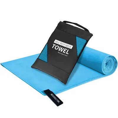 Amazon Microfiber Quick-Dry Sports Towel Absorbent Swimming Dual-Sided Velvet Fast-Drying Sports Towel - 12