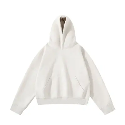 RUIIENRS x ROPUCHA kısa boxy kapüşonlu sweatshirt, 420g, FW228 - 11