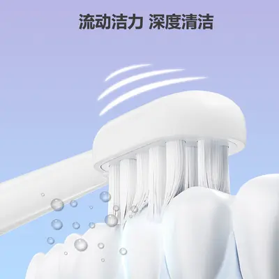 Replacement Brush Head for Laifen Electric Toothbrush, New Model, Transparent - 3