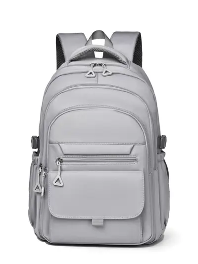 Student Backpack with Laptop Compartment, Large Capacity, Minimalist Design