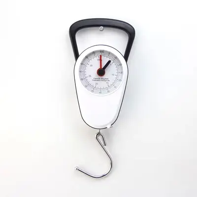 Sınır ötesi Amazon bahar çantası ölçekli çanta seyahat siyah çanta ölçeği 35kg mekanik tartı balıkçı vinç ölçeği
