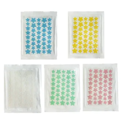 Colorful Star Acne Patches, Hydrocolloid, with Essential Oil - 6