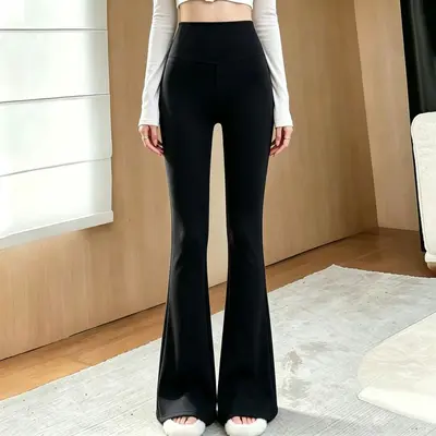 Damen Bootcut Yoga Hose Große Größen - 7