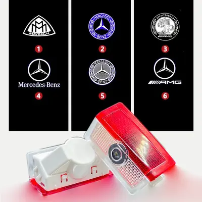 Mercedes-Benz Welcome Light with Laser Logo Projection - 6