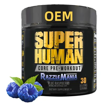 Pre-Workout Energy Powder, OEM Private Label