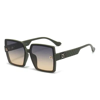 Square Unisex Sunglasses with UV Protection - 7