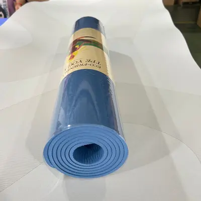 TPE Yoga Matı 0,6 cm x 61 x 183 cm, Taşınabilir, Dans ve Fitness İçin - 8
