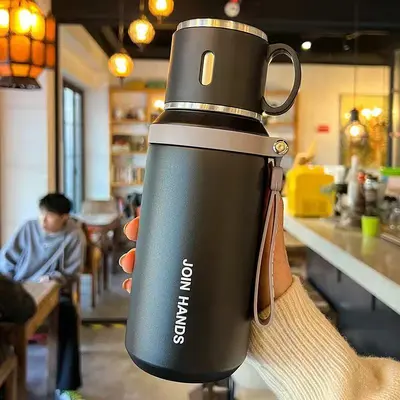 2026 neues Modell Thermosbecher für Frauen, elegante Wasserflasche, 316 Edelstahl, geeignet für männliche Schüler der Mittelstufe, speziell für die Schulnutzung entworfen, Tee-Aufgussbecher. - 8