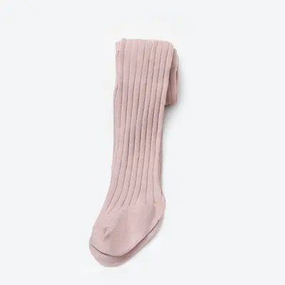Girls' Baby Footed Tights, Solid Color, for Princess Dresses - 7