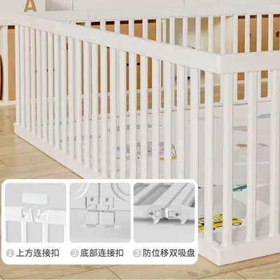 Baby Play Yard Safety Fence, Indoor Crawling Barrier