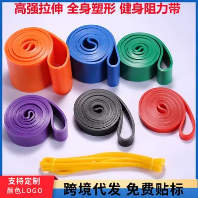 TPE Resistance Band with Pull Rope for Yoga, Fitness and Home Pull-Up Training - 2