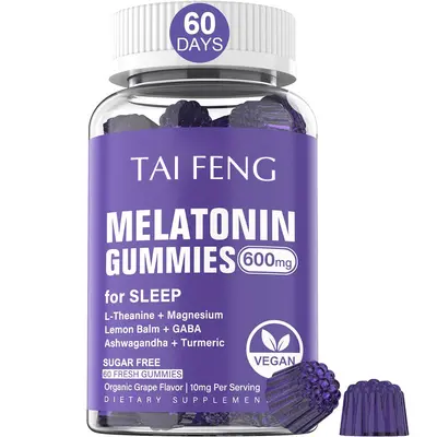 Melatonin Vitamin Gummies, Custom OEM Production Available