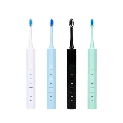 CN-2008 Electric Toothbrush for Adults USB Rechargeable Waterproof 6 Modes