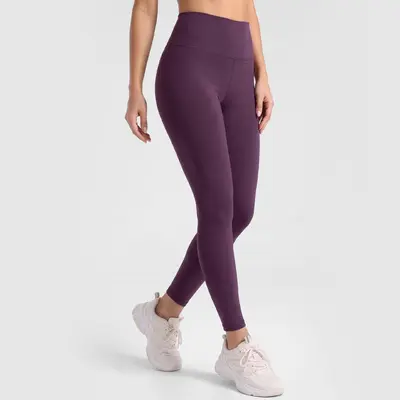 Juyitang Peach Basic Yoga Pantolonu, Yüksek Bel, Popo Kaldırma, Göbek Kontrolü, Kadınlar için Koşu Sporları Fitness Pantolonu. - 7