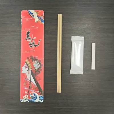 一次性筷子四件套餐具套装定制外卖筷子四合一餐具包装品牌设计 - 7