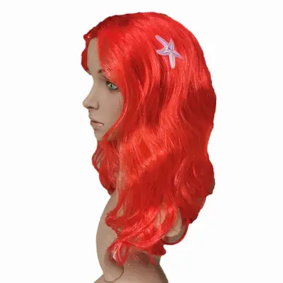 Keten sarısı altın karışımlı moda peruk, cosplay ve kostüm için - 10