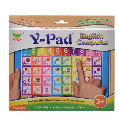 Cross-border New Arrival English ABC Tablet Learning Machine, Foreign Language Touch Voice Reading Early Education Machine, Children's Smart Toy