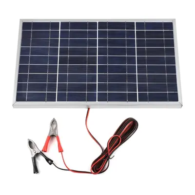 10W 12V 18V Güneş Paneli Seti, Çift Panel, Kontrolörlü, Acil Durum - 9