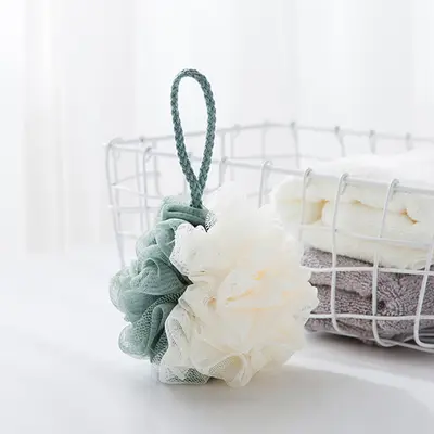 Two-Color Large Bath Ball, Foaming Shower Sponge Ball - 3