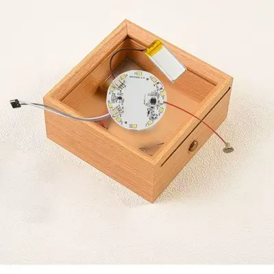 Photo Frame Night Light LED Board, 58 mm, Rechargeable, Stepless Dimming, 5V