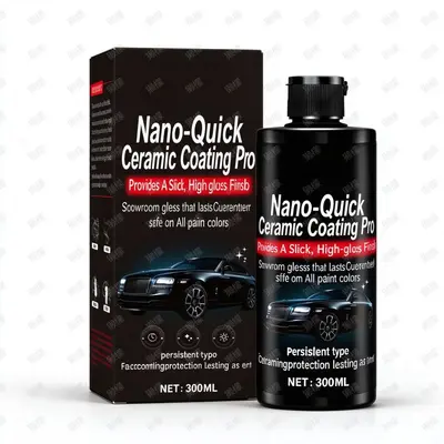 Nano Ceramic Coating Car Paint Protection Concentrate Set - 6