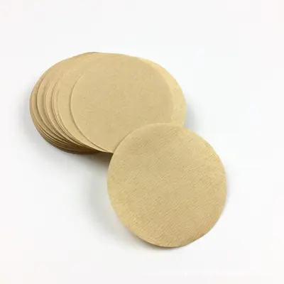 Single-use coffee filter paper, size 51, for Moka pot and French press
