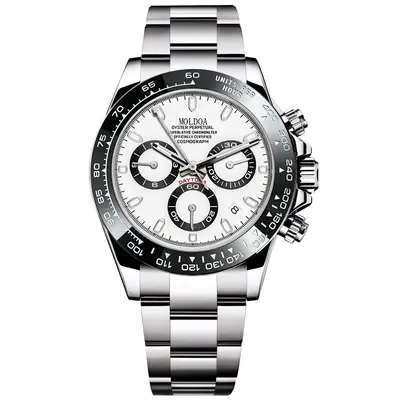 Herrenarmbanduhr mit Kalender, transparentes Design, wasserdicht - 11