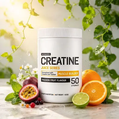 Mikronisiertes Kreatinpulver 250 g, Passionsfrucht-Geschmack - 2